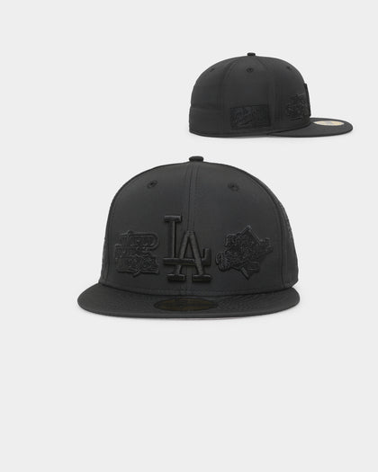 New Era Los Angeles Dodgers 'Triple Black Multi Logo Prolight' World Series 59FIFTY Fitted Black/Black
