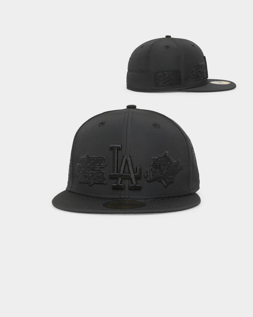 New Era Los Angeles Dodgers 'Triple Black Multi Logo Prolight' World Series 59FIFTY Fitted Black/Black