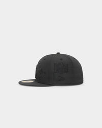 New Era Los Angeles Dodgers 'Triple Black Multi Logo Prolight' World Series 59FIFTY Fitted Black/Black