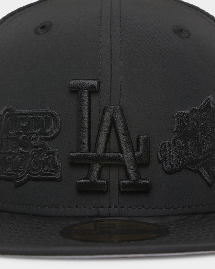 New Era Los Angeles Dodgers 'Triple Black Multi Logo Prolight' World Series 59FIFTY Fitted Black/Black