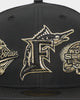 New Era Florida Marlins 'Black Gold Multi Prolight' World Series 59FIFTY Fitted Black/Gold