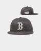 New Era Boston Red Sox 'Suedes Of Grey' 59FIFTY Fitted Grey