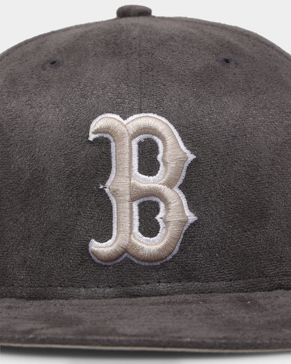 New Era Boston Red Sox 'Suedes Of Grey' 59FIFTY Fitted Grey