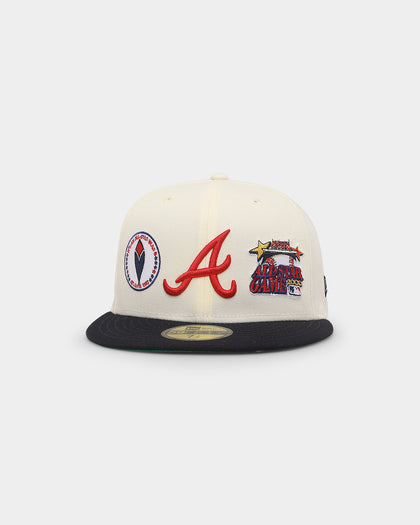 New Era Atlanta Braves 'Chrome All Star' 59FIFTY Fitted Chrome White