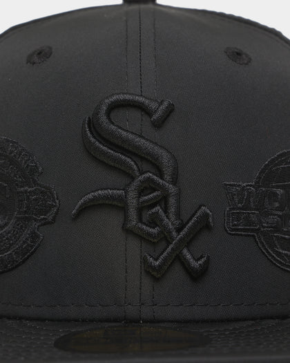 New Era Chicago White Sox 'Triple Black Multi Logo Prolight' World Series 59FIFTY Fitted Black/Black
