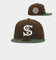 New Era Chicago White Sox 'Beef & Broccoli' 59FIFTY Fitted Dark Brown