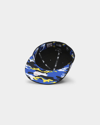 New Era Seattle Mariners 'Camo Underbrim' 59FIFTY Fitted Black