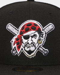 New Era Pittsburgh Pirates 'Camo Underbrim' 59FIFTY Fitted Black