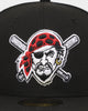 New Era Pittsburgh Pirates 'Camo Underbrim' 59FIFTY Fitted Black