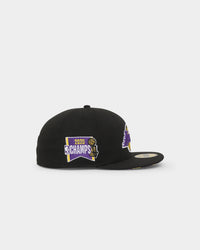 New Era Los Angeles Lakers 'Camo Underbrim' 59FIFTY Fitted Black