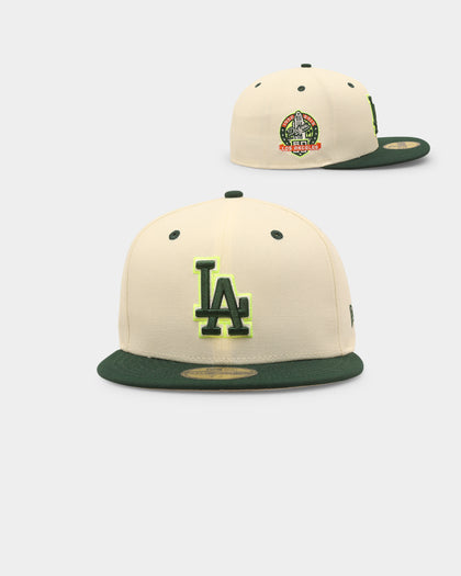 New Era Los Angeles Dodgers 'Caddy Green' 59FIFTY Fitted Chrome White