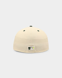 New Era Los Angeles Dodgers 'Caddy Green' 59FIFTY Fitted Chrome White