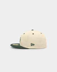 New Era Los Angeles Dodgers 'Caddy Green' 59FIFTY Fitted Chrome White