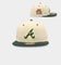 New Era Atlanta Braves 'Caddy Green' 59FIFTY Fitted Chrome White