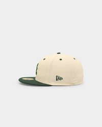 New Era Atlanta Braves 'Caddy Green' 59FIFTY Fitted Chrome White