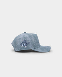 New Era Atlanta Braves 'Sky Blue Washed Suede' 9FORTY A-Frame Snapback Pastel Blue