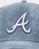 New Era Atlanta Braves 'Sky Blue Washed Suede' 9FORTY A-Frame Snapback Pastel Blue