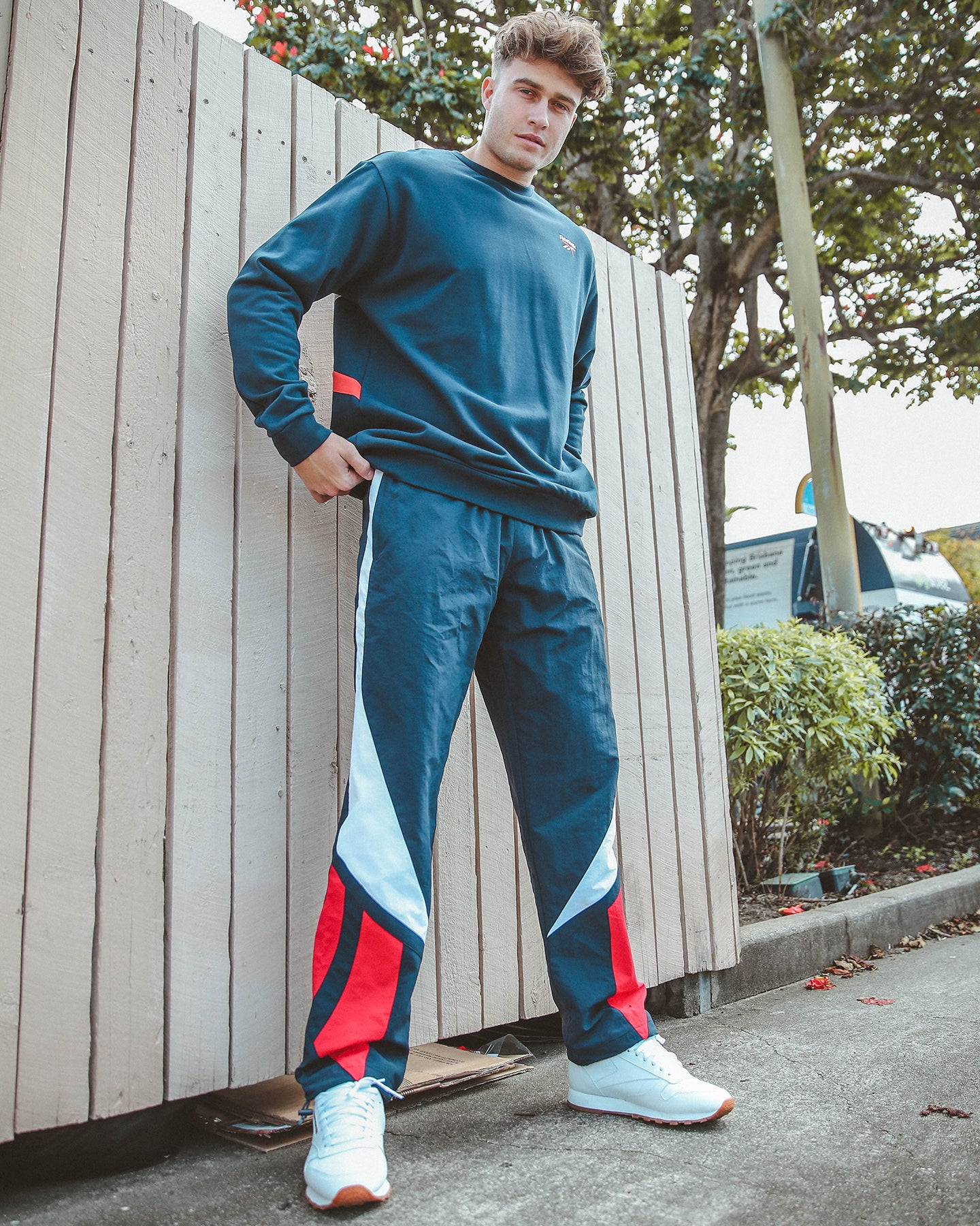 Reebok Nylon Track Pants Reebok Track Pants X Hed Mayner White Talla L