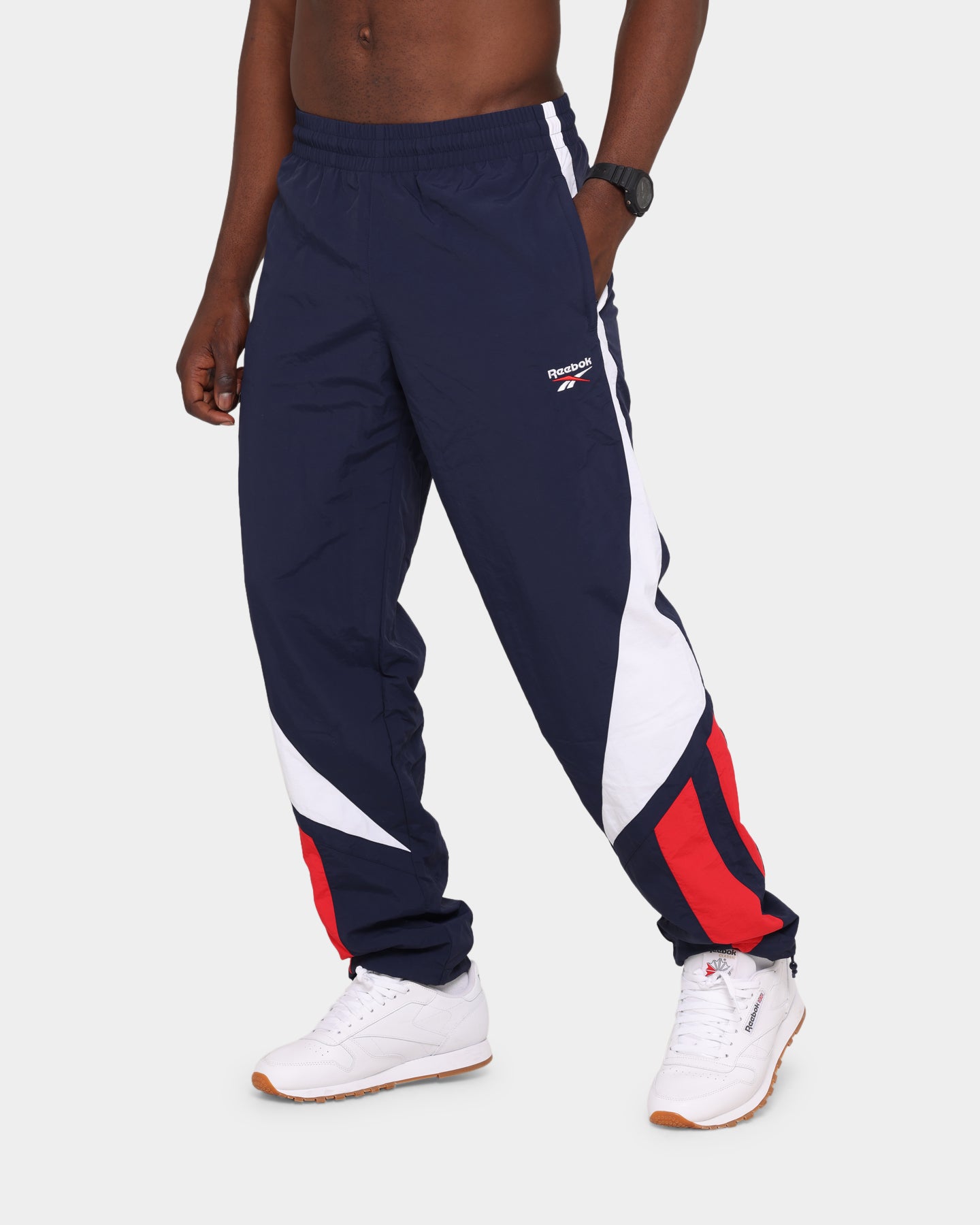 Reebok Classic Twin Vector Track Pants Vector Navy | Culture Kings NZ