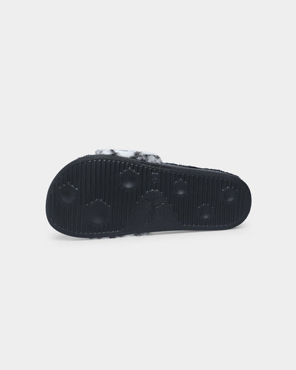 Puma Women's Leadcat Fluff Slides Puma Black
