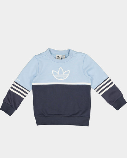 Adidas Kids' Sport Crew Set Clear Sky