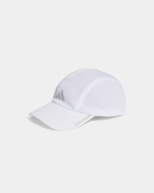 Adidas Run Mesh Strapback Cap White