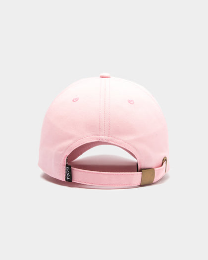 Goat Crew 6panel Precurved Strapback Pink