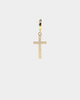 Saint Morta Cross Earring Iced Gold