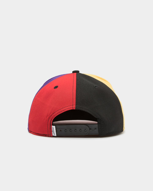 Crooks & Castles Bridge Core Snapback Black/Multi-Coloured