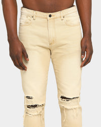 Saint Morta Nomads Distressed Jean Sand Dune