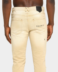 Saint Morta Nomads Distressed Jean Sand Dune