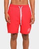 DOPE Raw Fleece Shorts Red