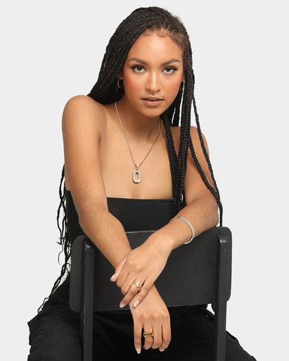 Saint Morta Men's Iced College Pendant Iced Gold