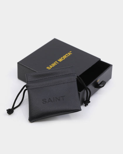 Saint Morta Men's Iced College Pendant Iced White Gold