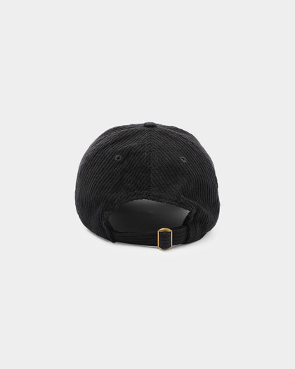 EN ES Corduroy Strapback Black