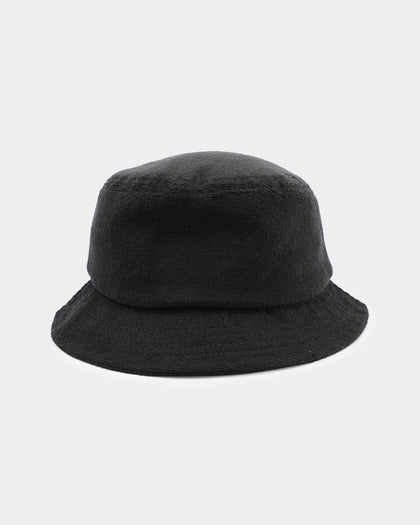 EN ES Towel Bucket Hat Black