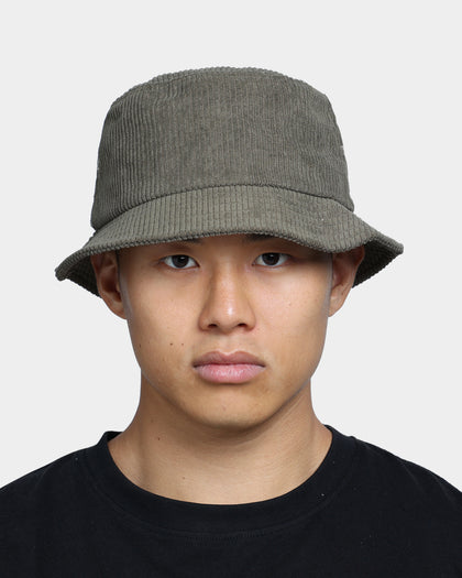EN ES Corduroy Bucket Hat Olive