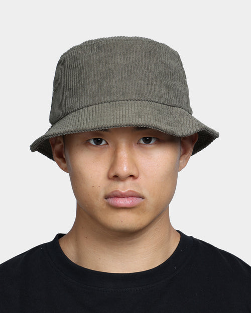 EN ES Corduroy Bucket Hat Olive