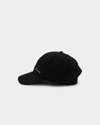 Carré Men's Scripted Metal Badge Classique Strapback Black/Gold