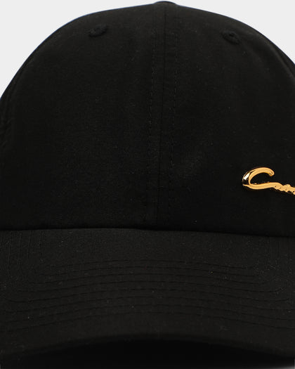 Carré Men's Scripted Metal Badge Classique Strapback Black/Gold