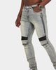 Embellish Sunny Biker Denim Jean Light Sand