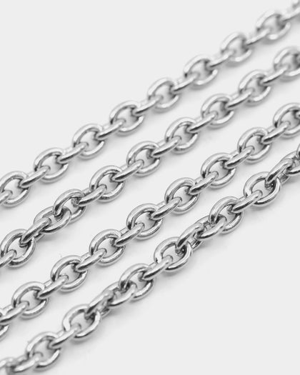 Carré Men's Union Bracelet Silver