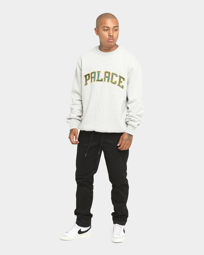 Palace Alas Crew Grey Marle