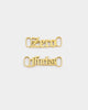 Raising Hell Women's Zero F*cks Shoe Charm Gold