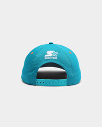 Starter Tall Boy Tri Power Snapback Teal/Orange