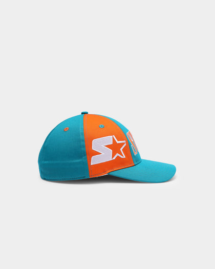 Starter Tall Boy Tri Power Snapback Teal/Orange