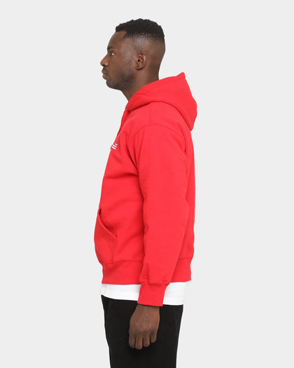 Supreme Shop Hooded Sweatshirt Red