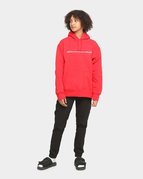 Supreme Shop Hooded Sweatshirt Red