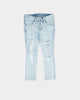 Lil Homme Rugueux Distressed Jean Light Blue