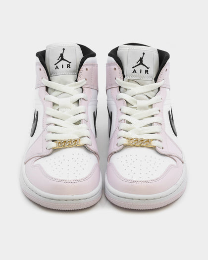 Raising Hell Women's Iced Cuban Shoe Charm Gold